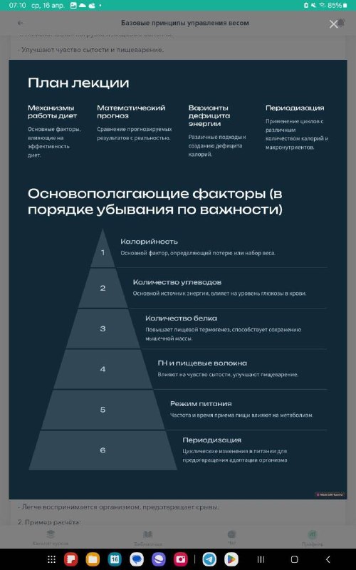 План лекции и логика работы с клиентом