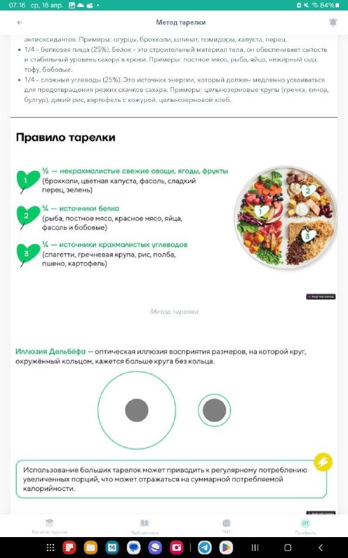Метод тарелки и практические ориентиры